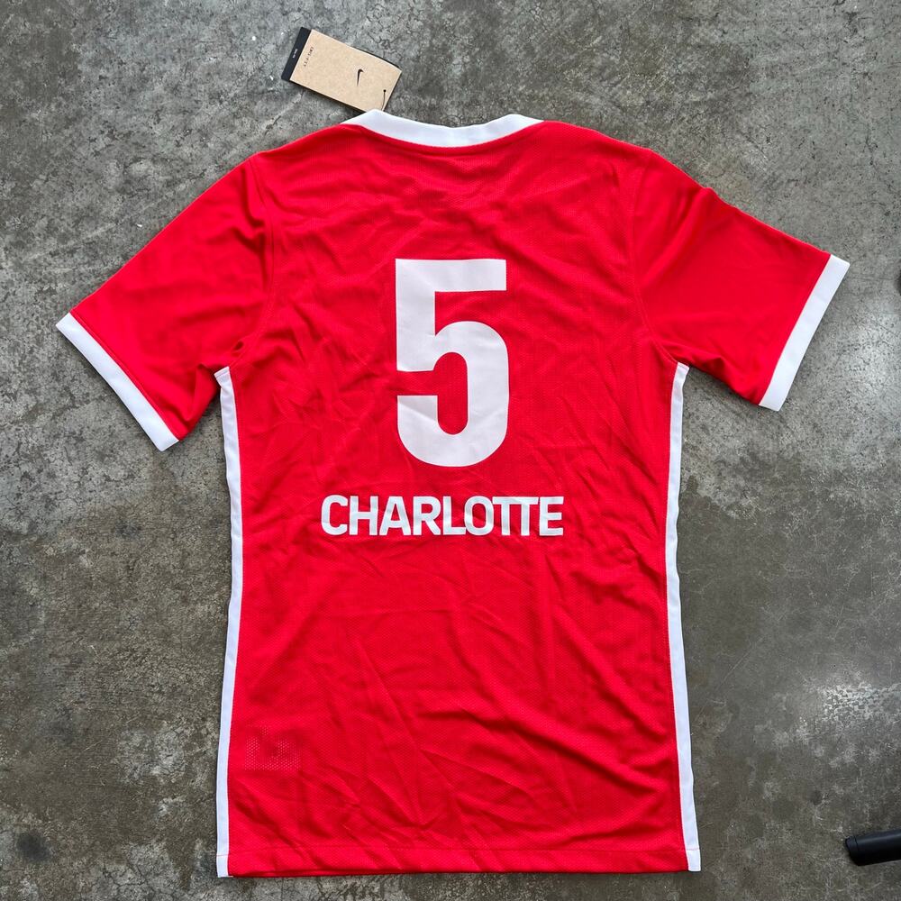 Nike FC Barcelona Barça Academy Charlotte #5 Soccer Jersey Men’s S NWT - Picture 7 of 10